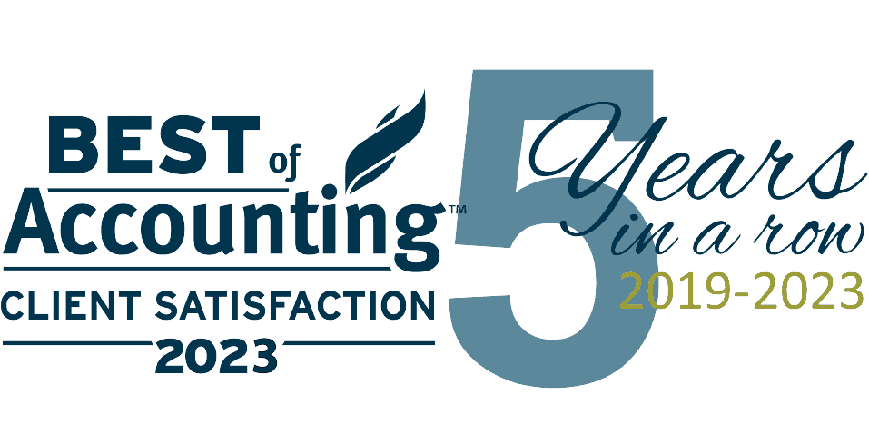 Best of Accounting Client Satisfaction Five Years in a Row