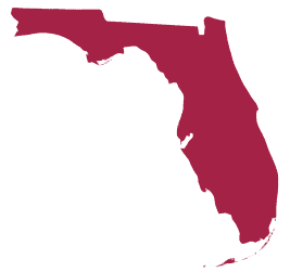 Silhouette of the State of Florida