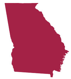 Georgia State Silhouette