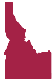 Silhouette of the State of Idaho