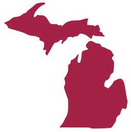 State of Michigan Silhouette
