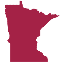 State of Minnesota Silhouette