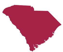Silhouette of South Carolina 