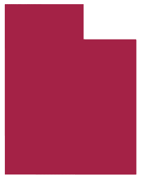 Silhouette of the State of Utah